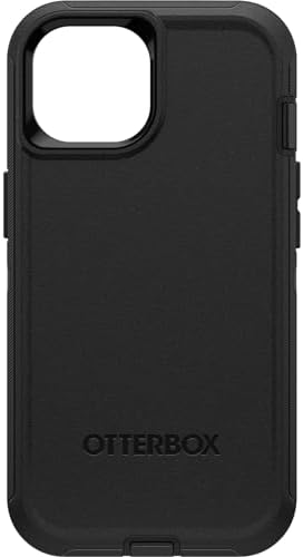 OtterBox iPhone 17e, 16e, 15, 14, and 13 Defender Series Case - Black, screenless, Rugged & Durable, with Port Protection, Includes Holster Clip Kickstand