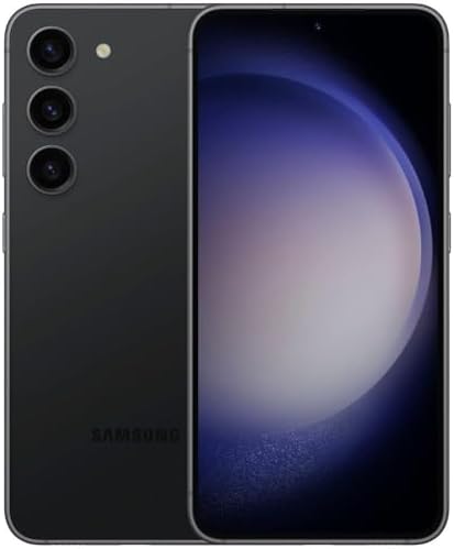 Samsung Galaxy S23 5G, 128GB, Phantom Black - Unlocked (Renewed)