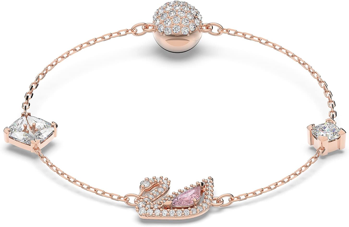 Swarovski Dazzling Swan Jewelry Collection, Blue Crystals, Pink Crystals, Clear Crystals
