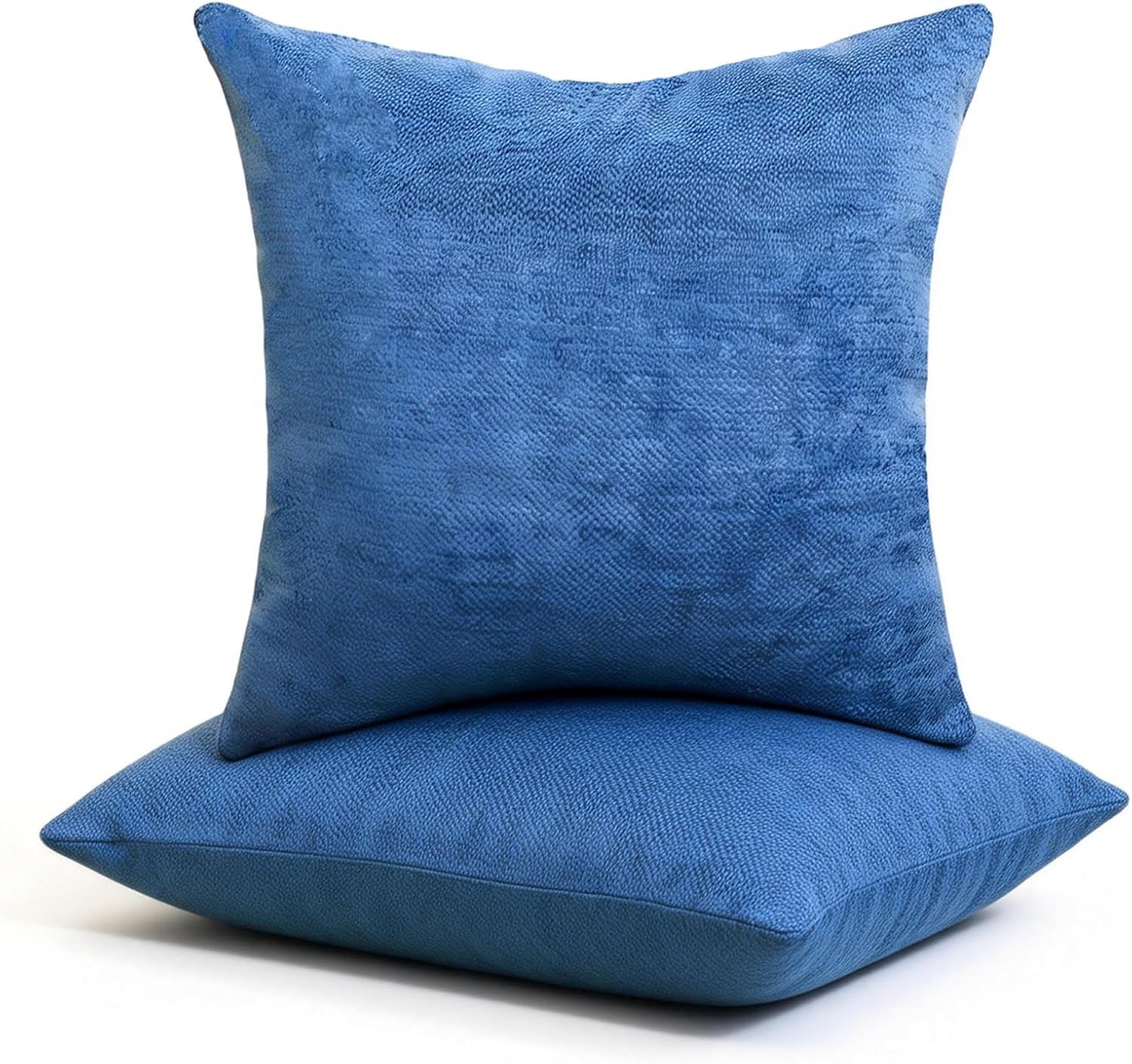 EVAsponge Throw Pillow Set 18x18,Throw Pillows for Couch and Bed,Lumbar Pillow for Bed,Living Room Pillows Navy