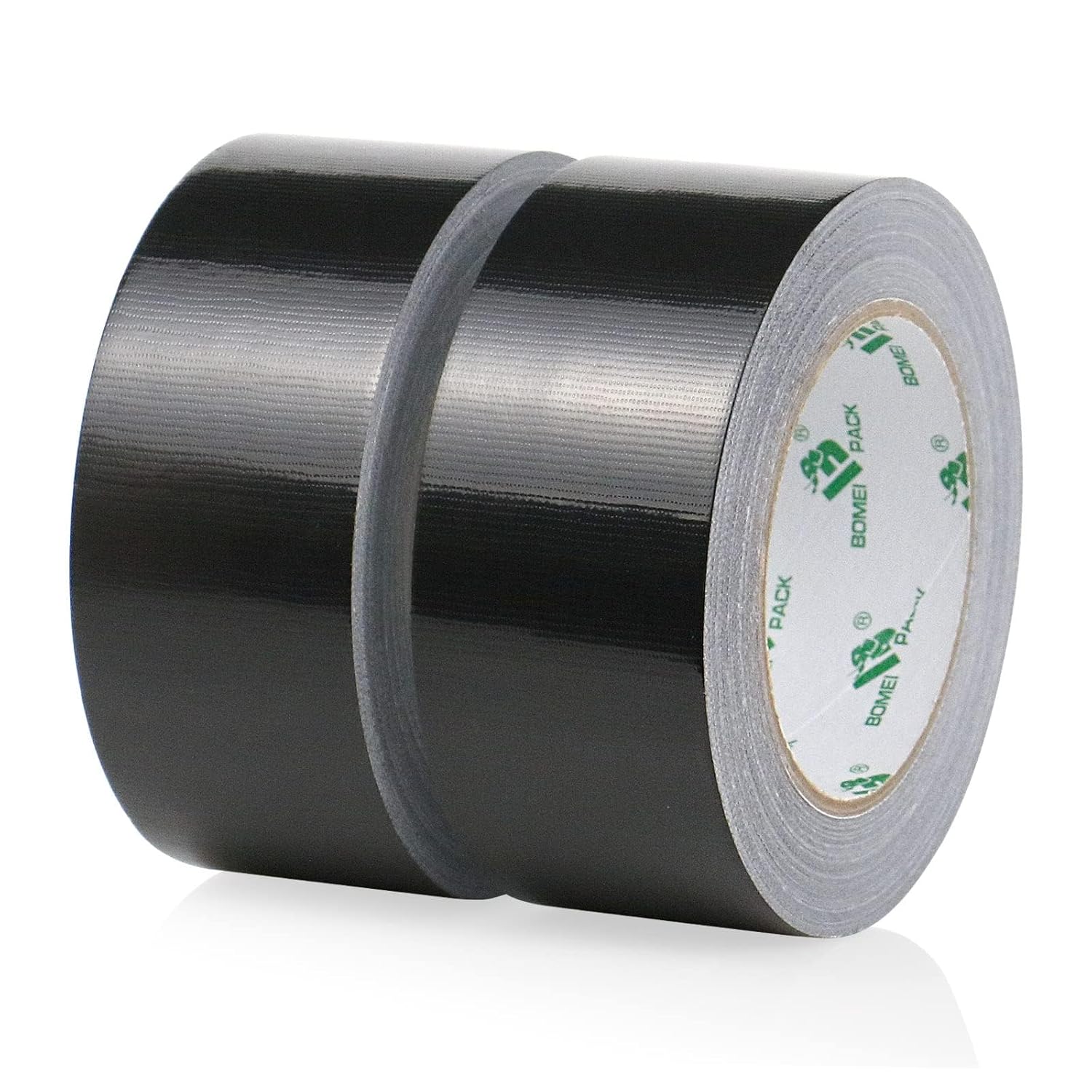 2 Pack Duct Tape Heavy Duty,9 Mil Thickness,2 Inches x 30 Yards,Strong Industrial Strength,Flexible,No Residue,Waterproof and Tear by Hand,Multi-Use for Indoor &amp; Outdoor Repairs(Black)