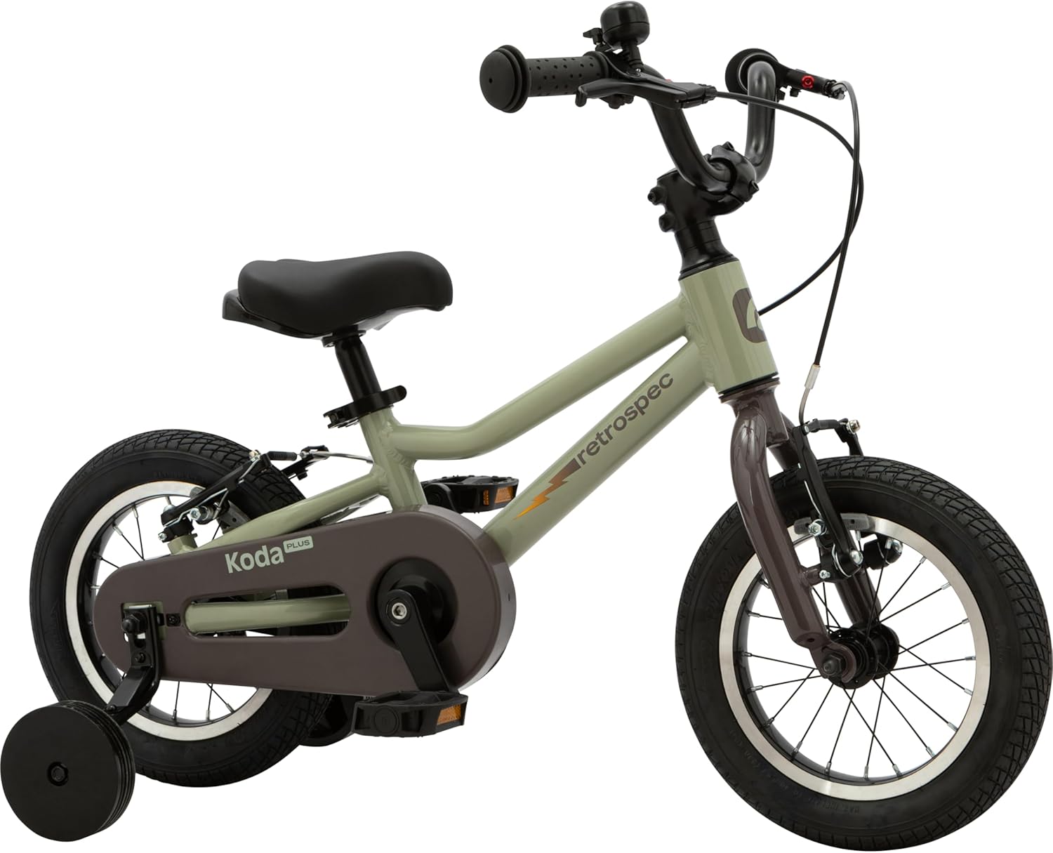 Retrospec Koda Plus Kids Bike for Boys &amp; Girls Ages 2-3 Years - Children's Bicycle, Adjustable Seat &amp; Handlebars, Removable Training Wheels, Front Hand Brakes, Rear Coaster Brake &amp; Saf